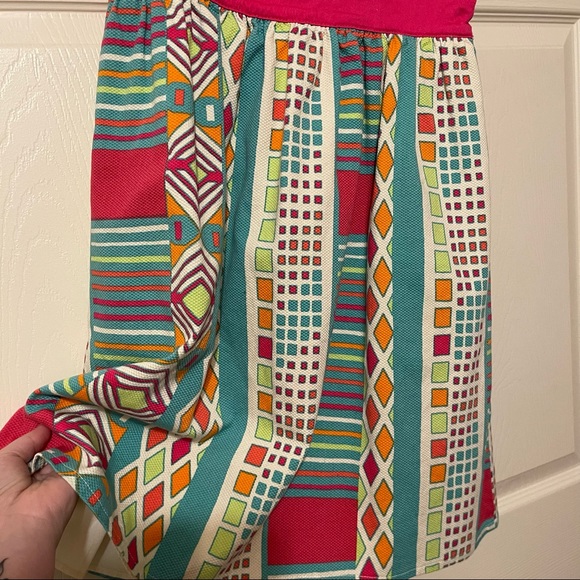 Judith March open back hot pink multiprint dress - Picture 7 of 7